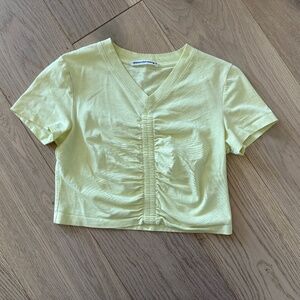 Alexander Wang Tshirt Neon Yellow